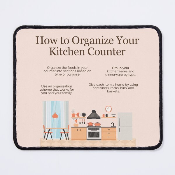 Item preview, How to Organize Your Kitchen Counter designed and sold by TheFocusedShop.