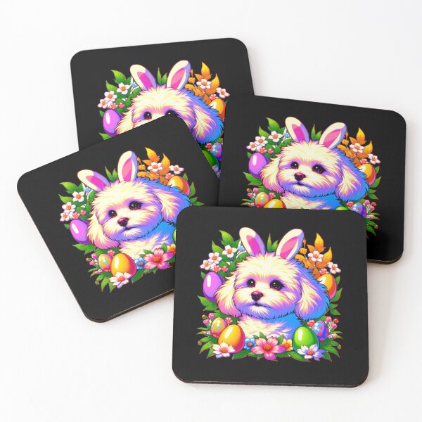 Item preview, Maltipoo easter bunny Funny Maltipoo Lovers Gift Dog Easter designed and sold by HosvPrint .s.