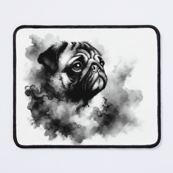Item preview, Pug Prowess in Ink designed and sold by PawspectCreate.