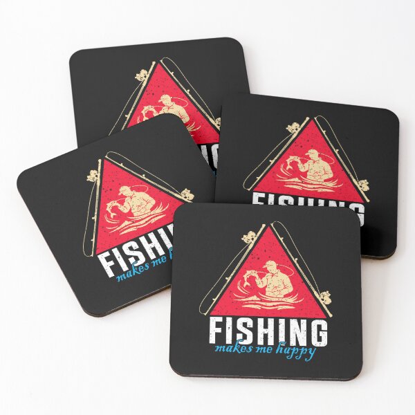 Item preview, FISHING MAKES ME HAPPY designed and sold by marfanna.