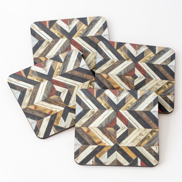 Item preview, Urban Tribal Pattern - Vintage Wood Parquet designed and sold by GrinGalore.