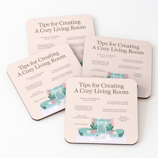 Item preview, Tips for Creating a Cozy Living Room designed and sold by TheFocusedShop.