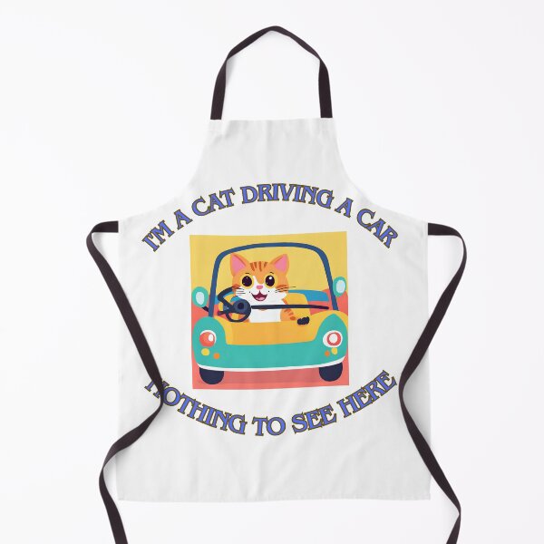 Item preview, I'm a cat driving a car 8 designed and sold by LorenzoArtZa.