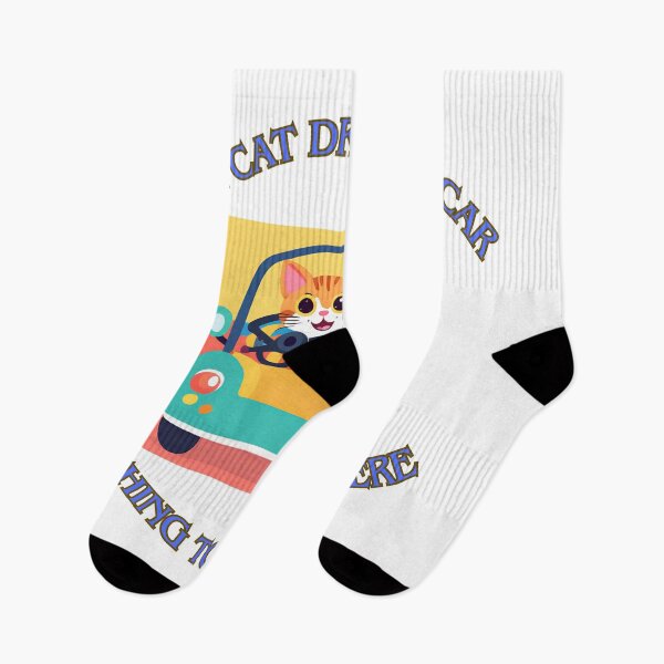 Item preview, I'm a cat driving a car 8 designed and sold by LorenzoArtZa.