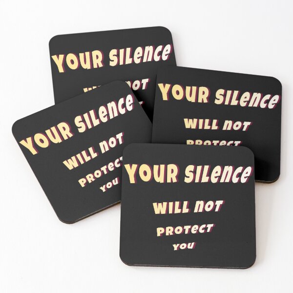Item preview, Your silence will not protect you customized  designed and sold by theparkfact0.
