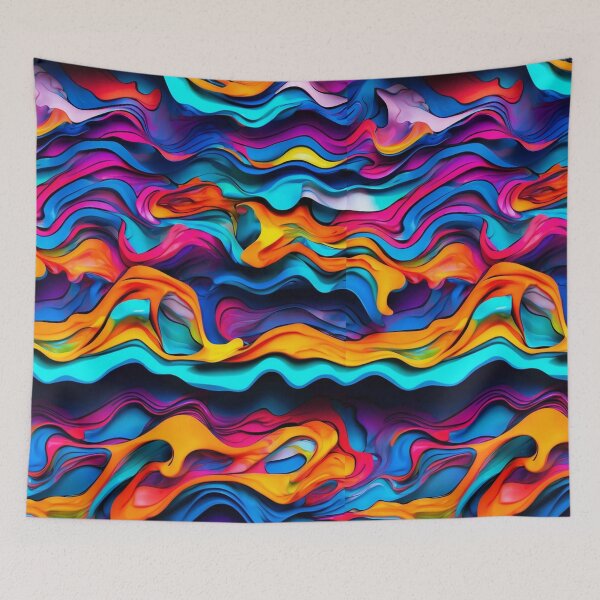 Item preview, Get Wavy 2 (abstract) designed and sold by Zendragon-Store.