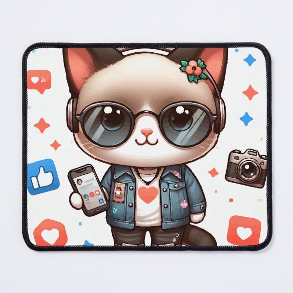 Item preview, The Feline Influencer: King of the Networks designed and sold by Gacram.