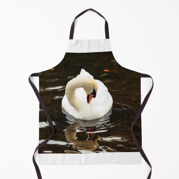 Item preview, White Mute Swan Preening the Feathers designed and sold by Dorset Girl.