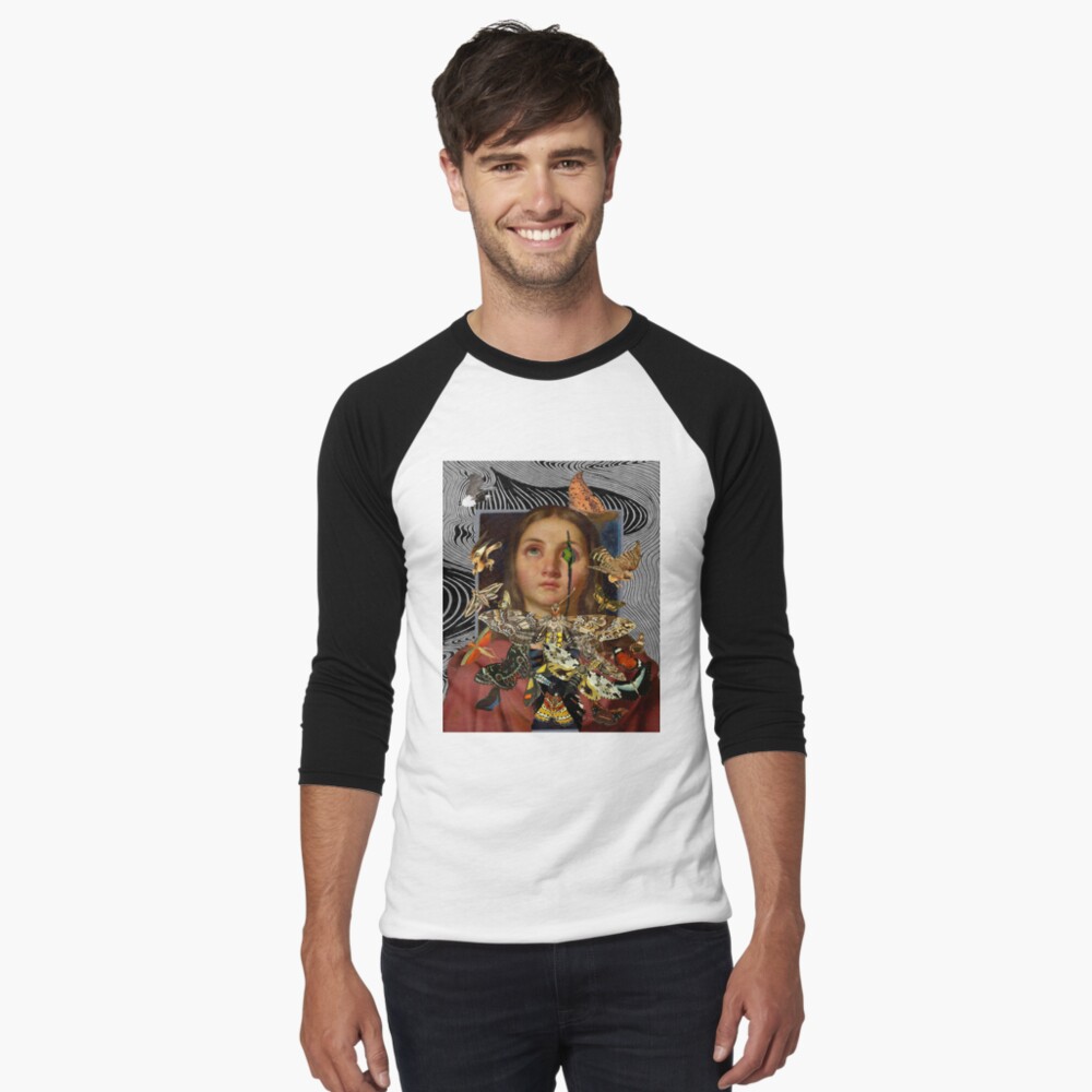 Item preview, Baseball ¾ Sleeve T-Shirt designed and sold by WildRootsArt.