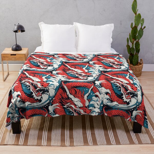Item preview, Red Chinese Dragon designed and sold by AntiqueImages.