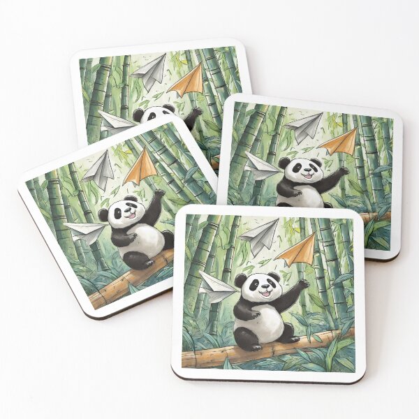 Item preview, Panda Paper Plane Parade designed and sold by omerfdln34.