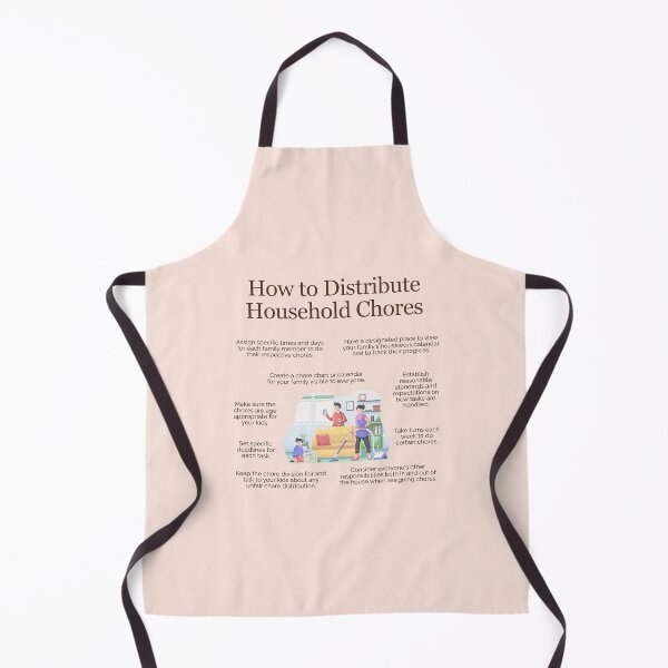 Item preview, How to Distribute Household Chores designed and sold by TheFocusedShop.