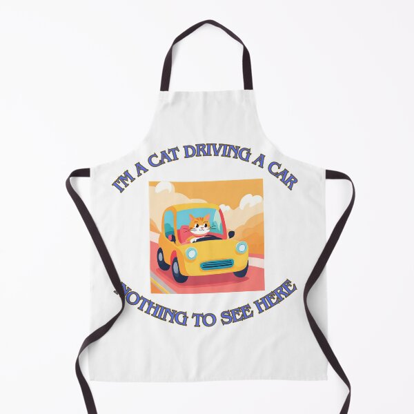 Item preview, I'm a cat driving a car 9 designed and sold by LorenzoArtZa.