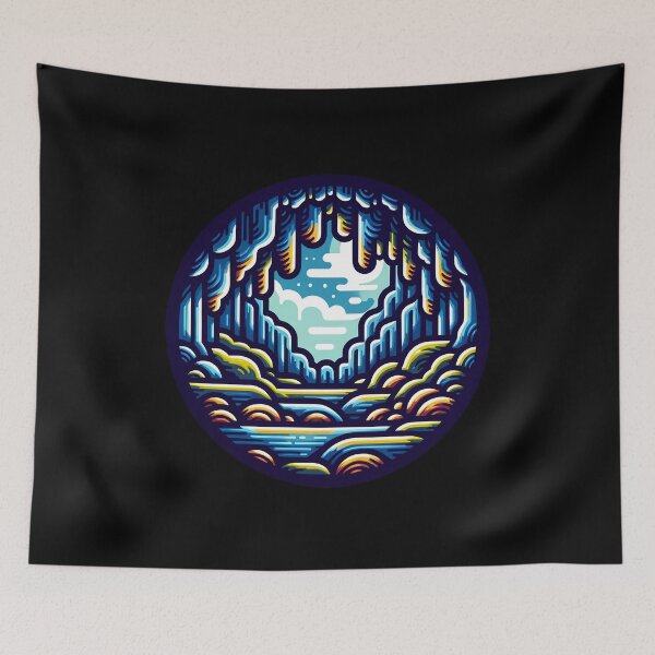 Item preview, Caver Climbing Caving Caver Man Spelunkers Gift Adventure designed and sold by HosvPrint .s.