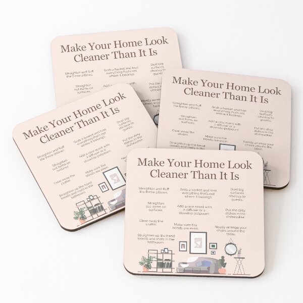 Item preview, Make Your Home Look Cleaner Than It Is designed and sold by TFHStore.