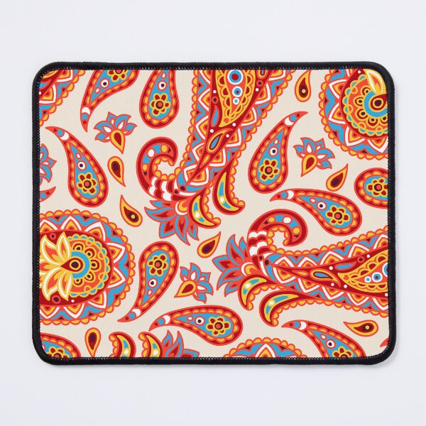Item preview, Indian Print in red and yellow designed and sold by Anisha  Vaz.
