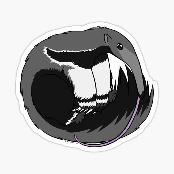 Weird and Wonderful World - Anteater Sticker