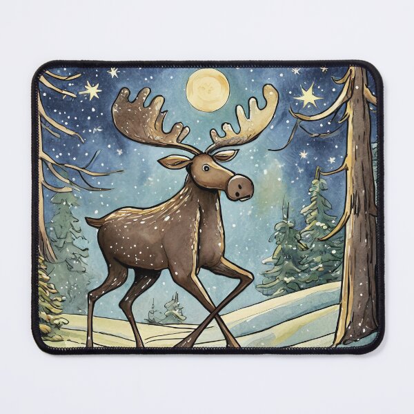 Item preview, Moose Moonwalk Marathon designed and sold by omerfdln34.