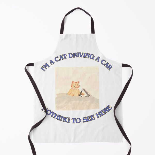 Item preview, I'm a cat driving a car 10 designed and sold by LorenzoArtZa.