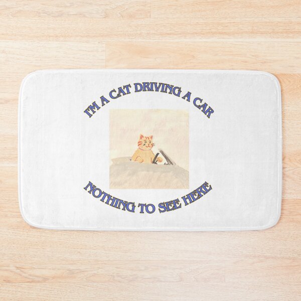 Item preview, I'm a cat driving a car 10 designed and sold by LorenzoArtZa.