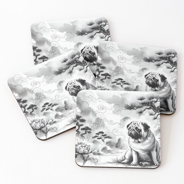 Item preview, Ink Wash Canine Beauty designed and sold by PawspectCreate.