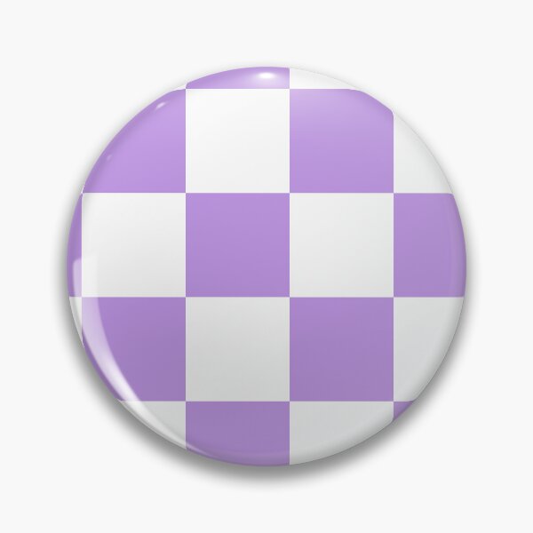 Item preview, Large Checkered - White and Light Violet designed and sold by JustPatterns2.