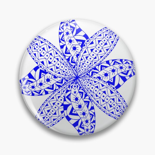Artikelvorschau, Blaue Stiftblumenkunst entworfen und verkauft von Anisha  Vaz.