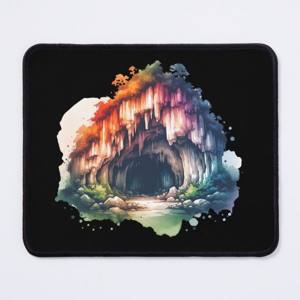Item preview, Caver Climbing Watercolor Caving Caver Man Spelunkers Gift Adventure  designed and sold by HosvPrint .s.