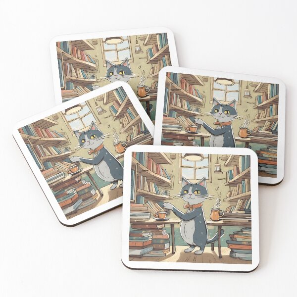 Item preview, Curious Cat Café Caper designed and sold by omerfdln34.