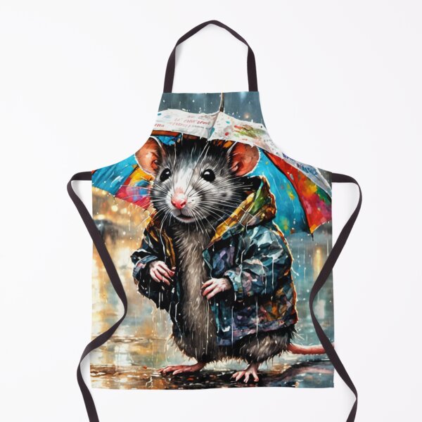 Item preview, Rat with umbrella designed and sold by Talpha.