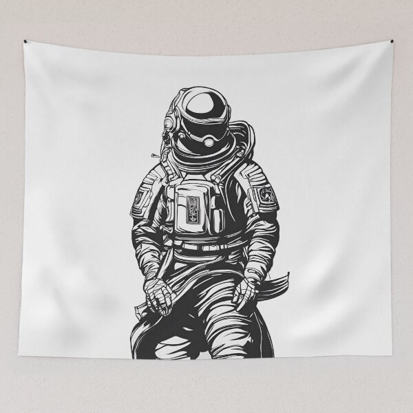 Item preview, Astronaut Samurai designed and sold by Pixel Press Prints.