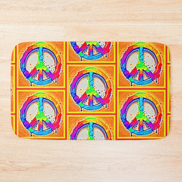 Item preview, Vibrant Peace Logo: Colorful Artwork designed and sold by Health And Fitness Posts e-Store.