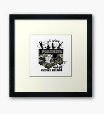 Battle Royale Fortnite Gaming Framed Print