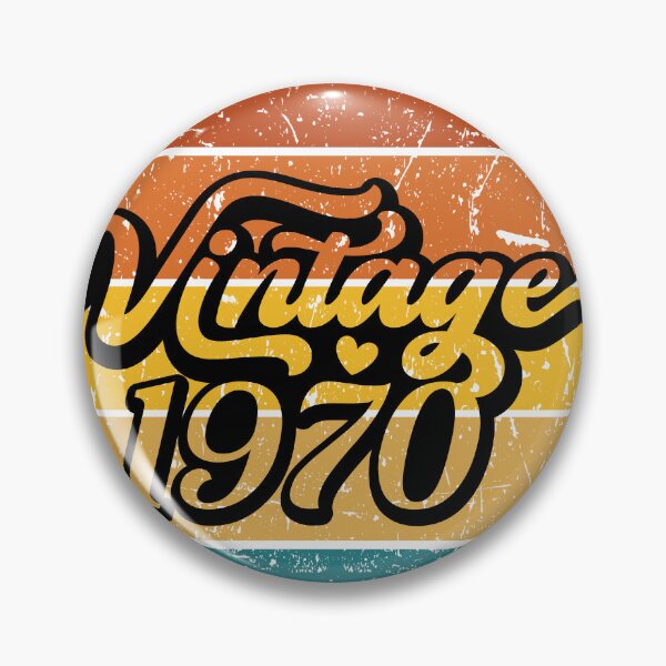 Item preview, Vintage 1970  Limited Edition Funny Vintage Design T-Shirt 54th Birthday Gift for Men Women designed and sold by Zibis09.