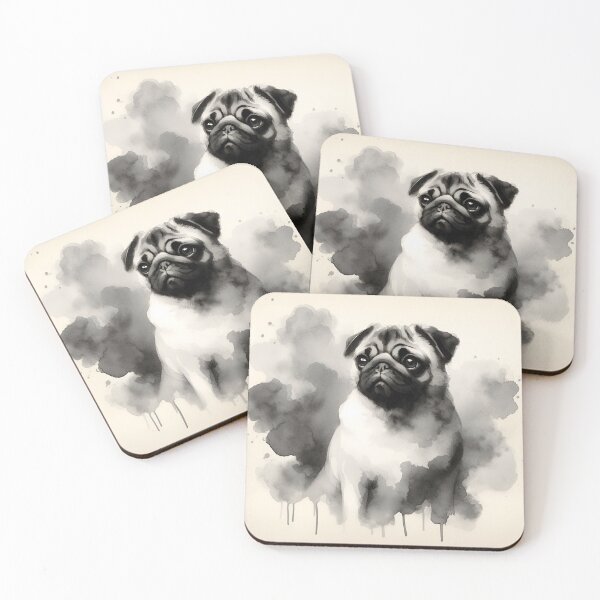 Item preview, Pug's Playful Gaze designed and sold by PawspectCreate.
