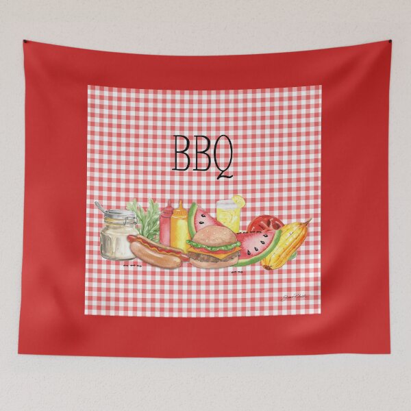 Item preview, Summertime BBQ A-SQ designed and sold by Jean Plout.