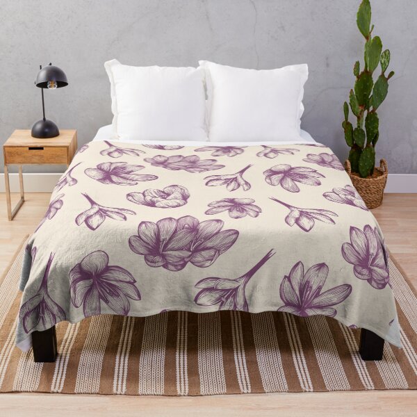 Item preview, Floral print in beige designed and sold by Anisha Vaz.
