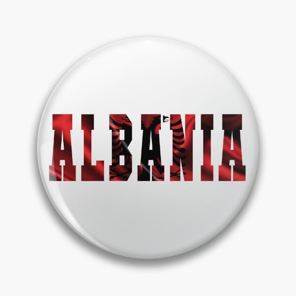 Item preview,  Albania Country Flag Typography designed and sold by TravelWish.
