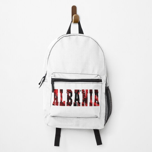 Item preview, Albania Country Flag Typography designed and sold by TravelWish.