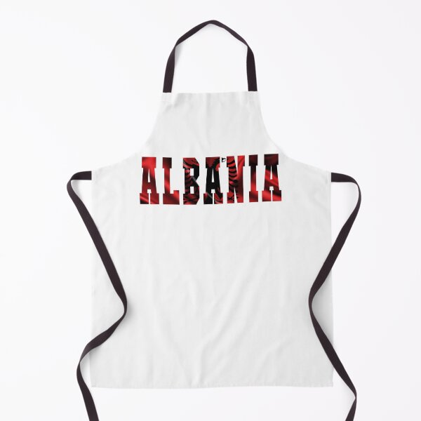 Item preview, Albania Country Flag Typography designed and sold by TravelWish.