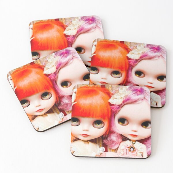 Item preview, Neon hair Victorian Blythe doll designed and sold by prettyuglyangel.