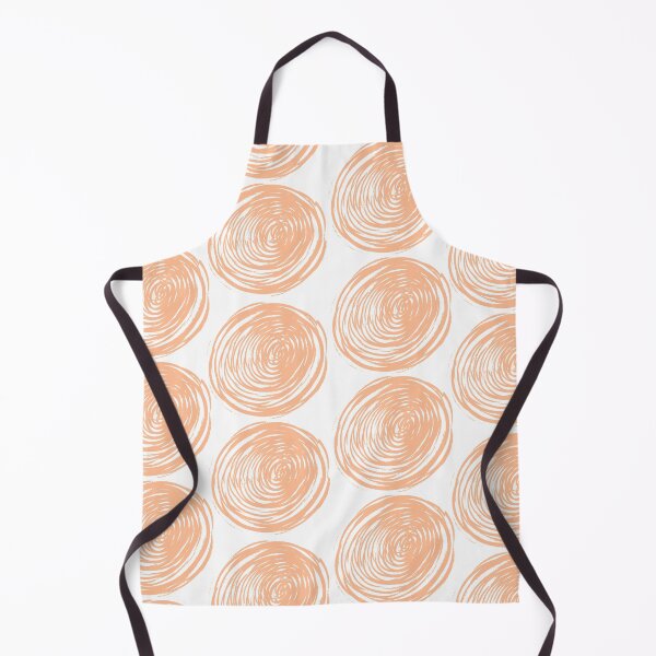 Item preview, Peach fuzz abstract circles designed and sold by Erinelyse827.