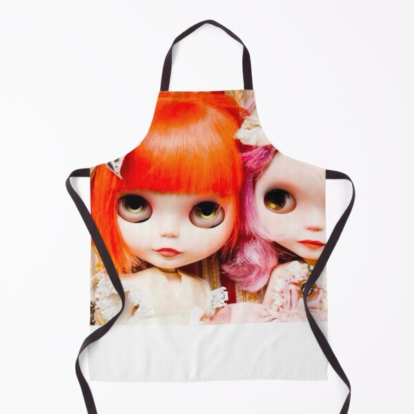 Item preview, Neon hair Victorian Blythe doll designed and sold by prettyuglyangel.
