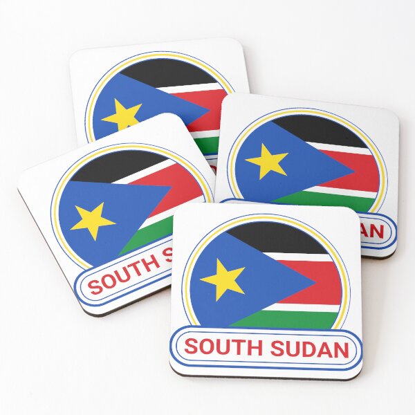 Item preview, South Sudan Country Badge - South Sudan Flag designed and sold by chrisrivait.