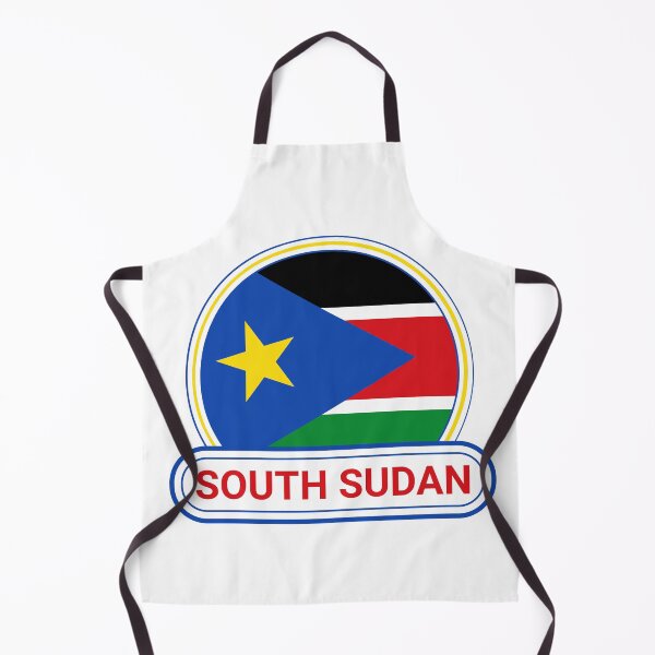 Item preview, South Sudan Country Badge - South Sudan Flag designed and sold by chrisrivait.