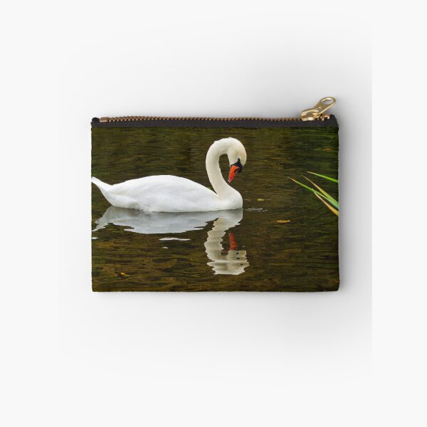 Item preview, White Mute Swan Swimming on the River designed and sold by Dorset Girl.