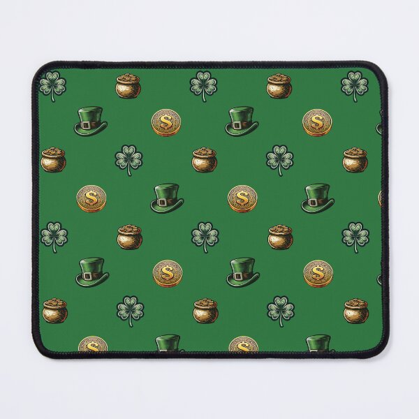 Item preview, The retro symbol of St. Patrick's Day Pattern designed and sold by FattyBeaver.