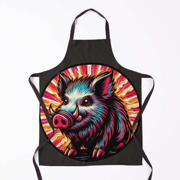 Item preview, Funny animal wild boar emblem designed and sold by Expressions-Sel.