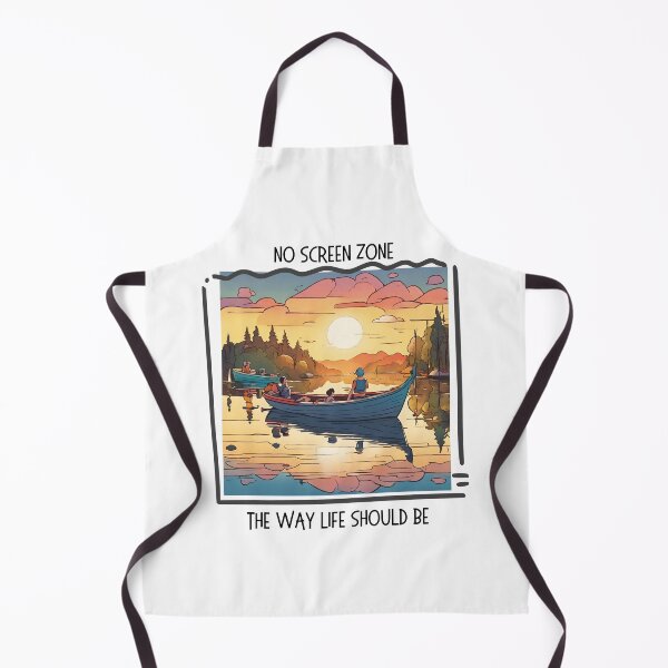 Item preview, No Screen Zone | The Way Life Should Be designed and sold by OtterLakeCo.