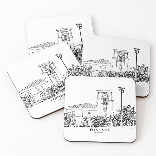 Item preview, Fontana - California designed and sold by Lakeric Cityscapes.